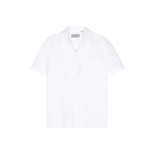 Canali Белые Мужские Рубашки