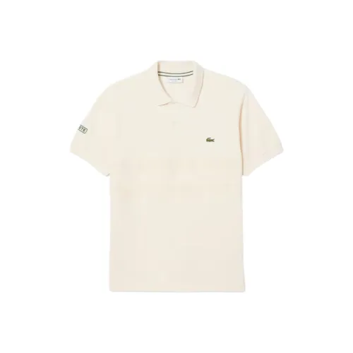 LACOSTE Collaboration Бежевая Мужская Поло
