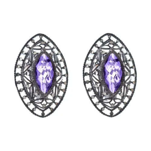 Серьги Лотос Женские
