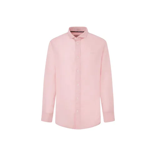 Pepe Jeans Розовые Мужские Рубашки