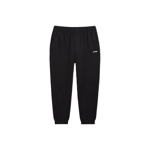 Лайнер Вязаные Тренировочные Штаны Унисекс Черные