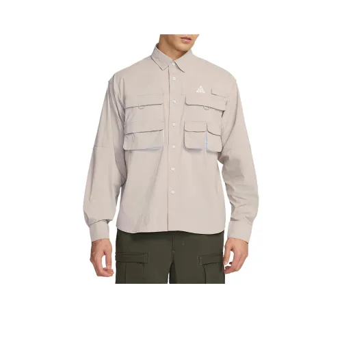 nike Dri Fit ADV ORB Weaver Рубашка Мужская Коричневая