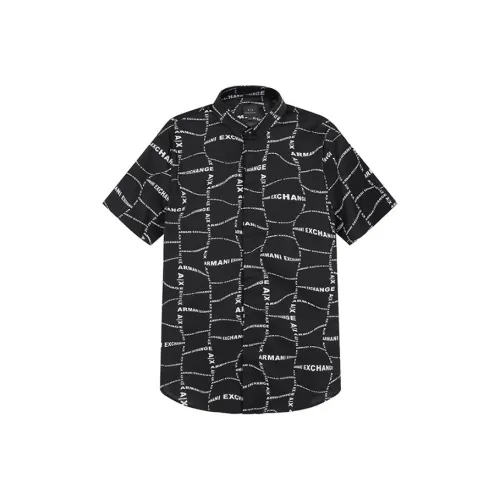 ARMANI EXCHANGEAE Рубашка Мужская Черная