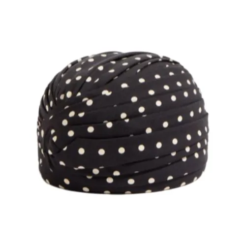 Valentino Шелковые Шапки и Кепки Женские Черные