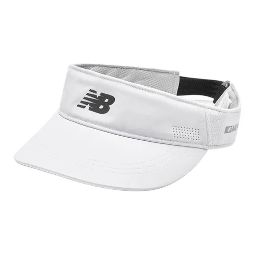 New Balance Нейлоновые Головные уборы с Защитой от UV Унисекс Белый