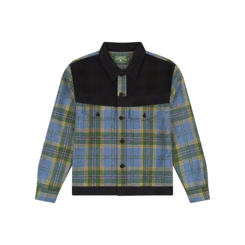 DENIM TEARS The Scorpion The Frog Collection Синие Унисекс Рубашки