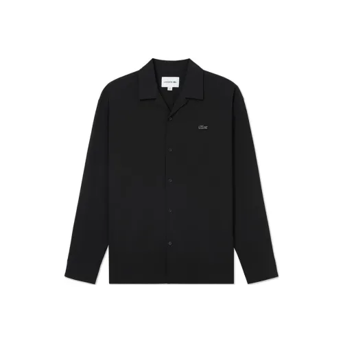 LACOSTE Collaboration Мужские Черные Рубашки
