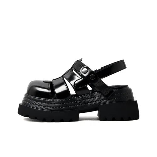 CAMEIDO Римские сандалии Женские Черные