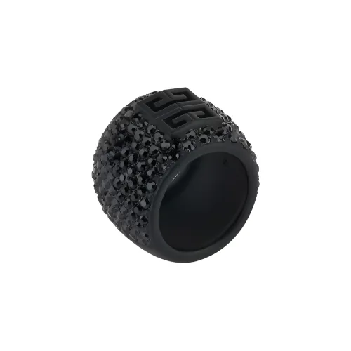 GIVENCHY Латунь Кристалл Swarovski Металл Кольца Женские Черный