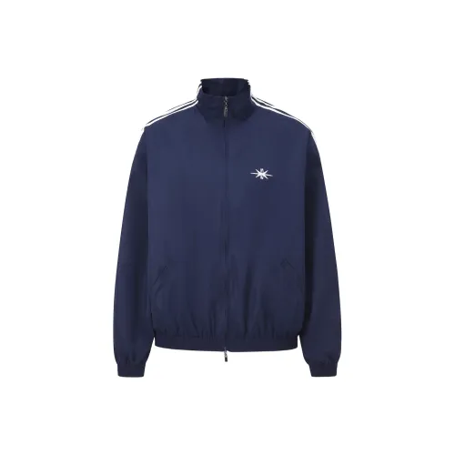 Куртки и пальто Freak для унисекса синие