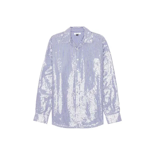 EYTYS Blue Men's Shirts EYTYS Синий Мужские Рубашки