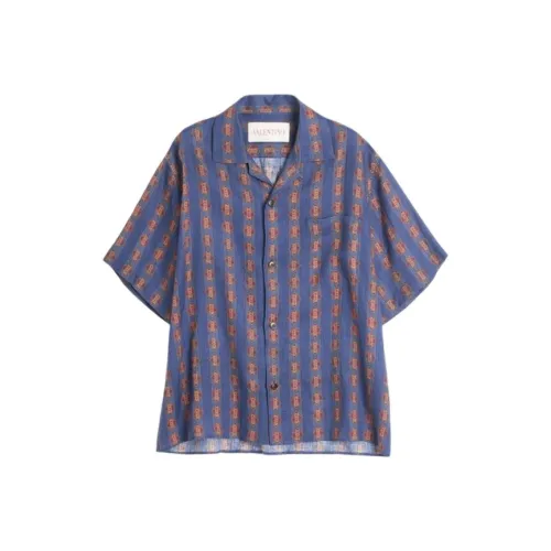 Valentino SS25 Рубашка Мужская Многоцветная
