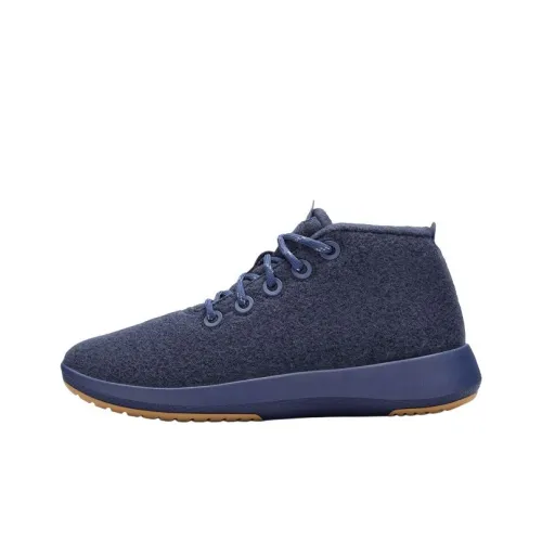 Allbirds Wool Runner Mizzles MID Топ Повседневная обувь Мужская Темный индиго