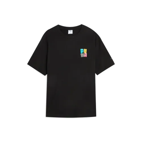 PUMA Graphic T-Shirt Мужская Черная