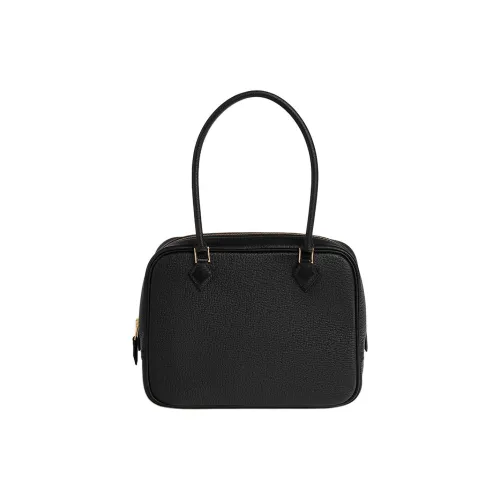 HERMES Plume Mysore Шевро Сумка Мини Женская 89 Черная