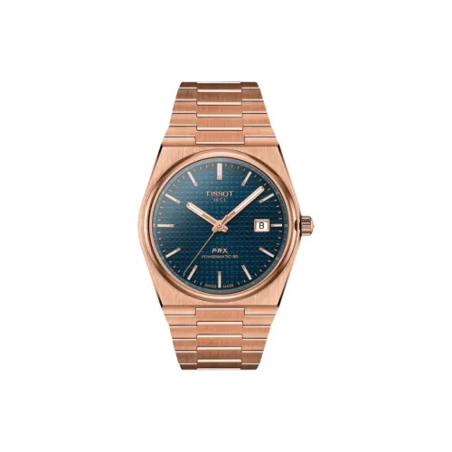 TISSOT Автоматический Механический Часы для Мужчин 40 мм Синий