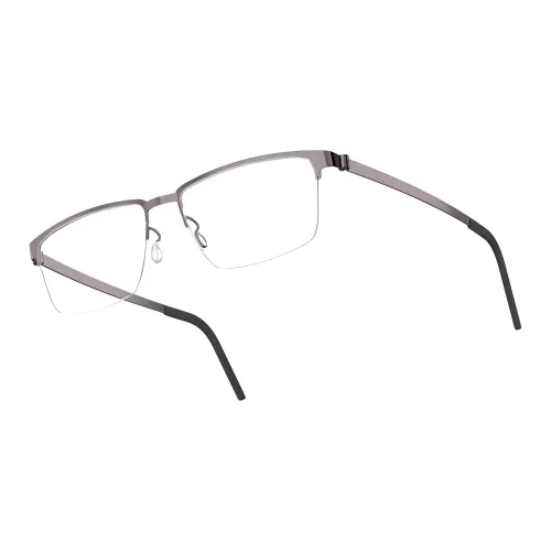 LINDBERG В зависимости от официального сайта Прямоугольные Оправы для очков Унисекс Фиолетовый