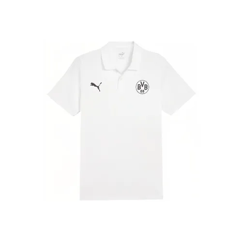 PUMA Essentials Borussia Dortmund Поло Мужское Белое