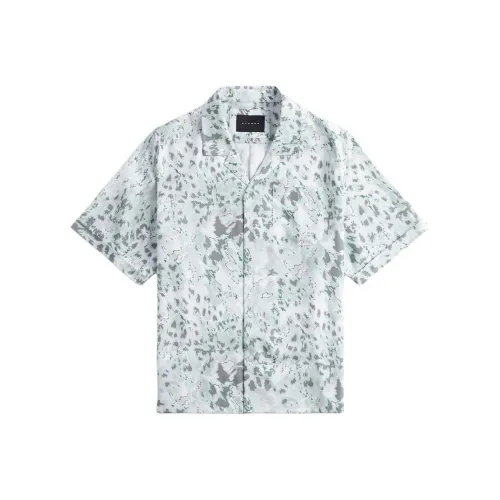 STAMPD Ocean Leopard с принтом Мужская рубашка