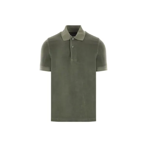 TOM FORD Поло Мужское Армейский Зеленый