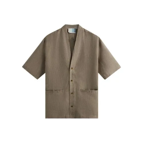 KITH Collaboration Коричневые Мужские Рубашки