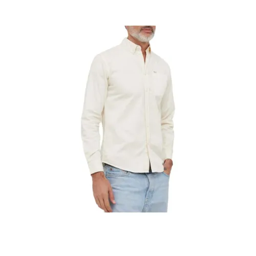 Pepe Jeans Бежевые Мужские Рубашки