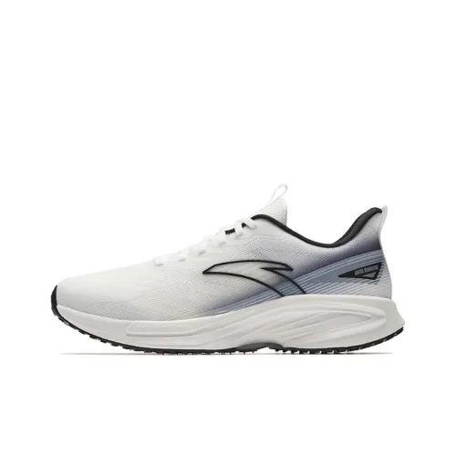 CHAOJIANTA Устойчивые к истиранию амортизаторы Низкий топ Повседневные беговые кроссовки Мужские Белый Черный