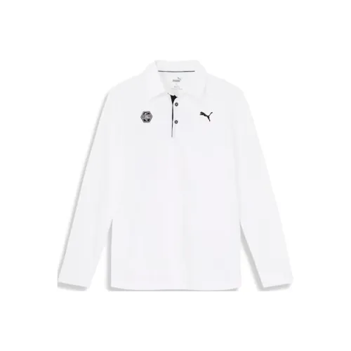 PUMA Golf Белая Мужская Поло