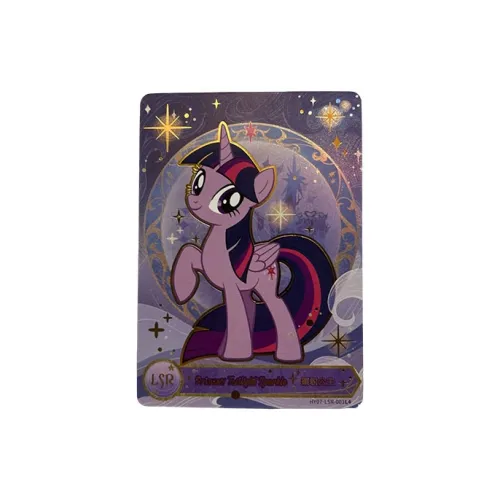 KAYOU Мой маленький пони том 7 OF Shining Star Сумка Twilight Sparkle Princess LSR Карта IP Аниме Карточки 1 шт