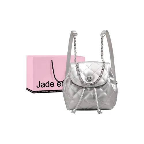 Jade En Plus ПУ (полиуретан) Рюкзак Стандартный Женский Ледник Серебряный Sea Ночной Черный Трюфель Белый