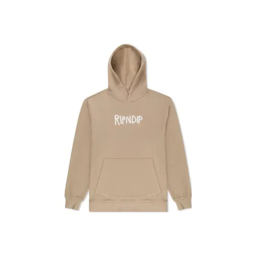 RIPNDIP совместный бренд Песочный Мужской Свитшот