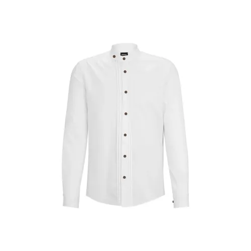 Hugo Boss Белые Мужские Рубашки