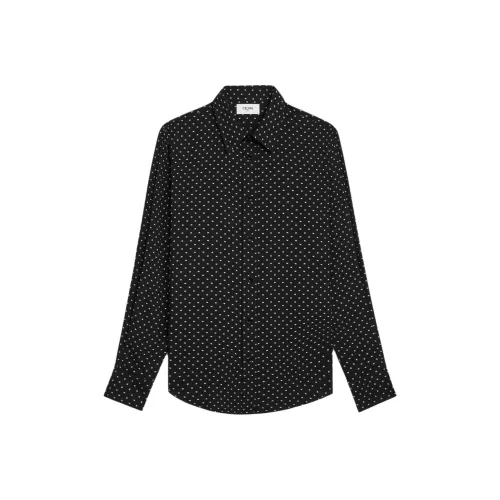 Celine Мужские Черные Рубашки