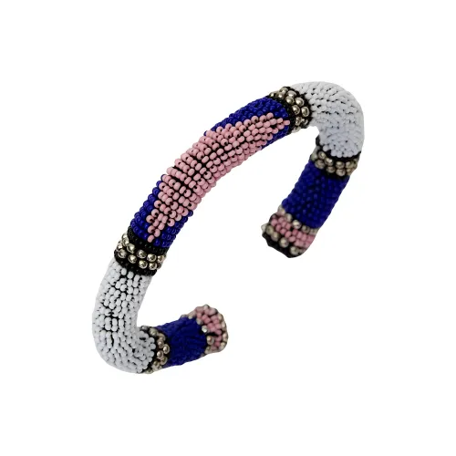 ISABEL MARANT Стекло Латунь Хлопок Браслеты Унисекс Белый