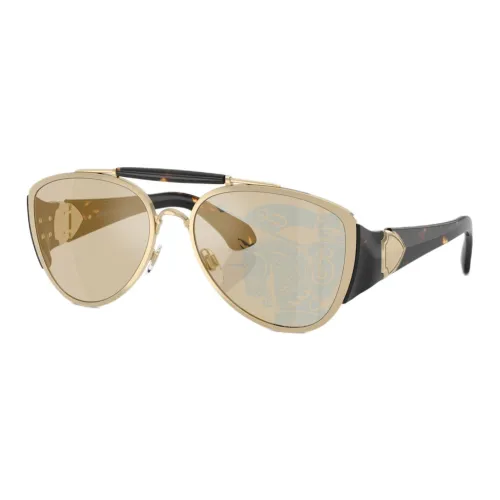 Burberry Металл Aviator Солнцезащитные очки Мужские Золотые