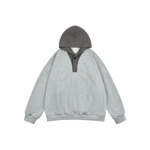 UPWARD LAB Светло-серый Унисекс Свитшоты