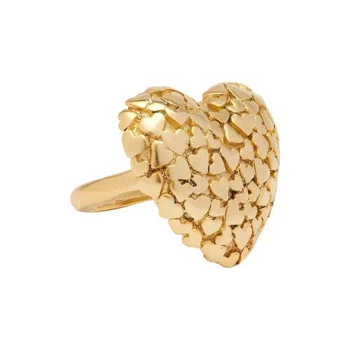 Оскар де ла Рента Латунные Кольца Женские Золотые