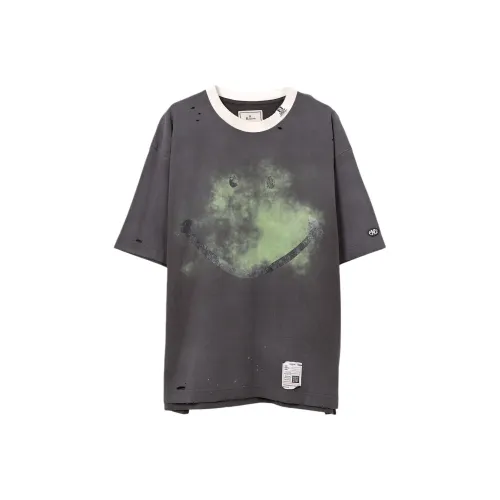 Maison Mihara Yasuhiro Черные Мужские Рубашки