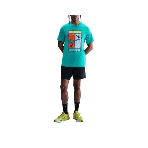 nike Dri Fit T Рубашка Мужская Пыль Flying Кактус