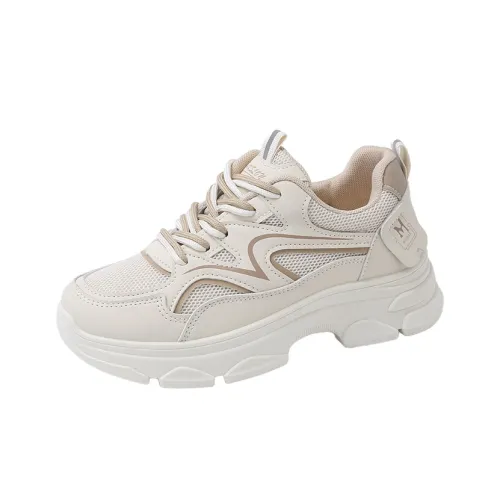 JANECO Нижняя юбка устойчивая к истиранию дышащая низкий топ кроссовки с толстой подошвой женские