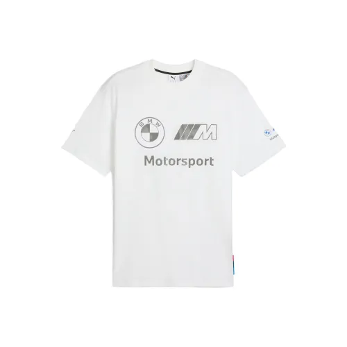 PUMA BMW MmsStacked T Рубашка Мужская Белая