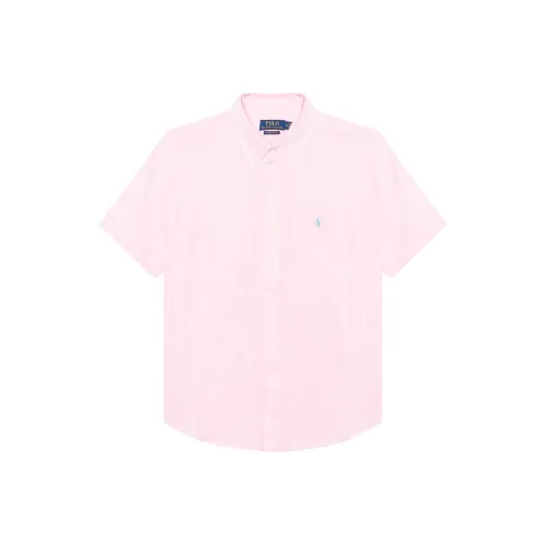 Polo Ralph Lauren Розовые Мужские Рубашки