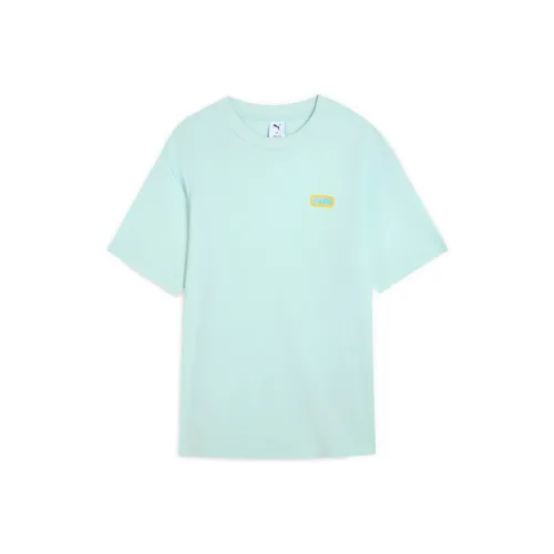 PUMA Graphic Pt LOGO Футболка Мужская Синяя 96