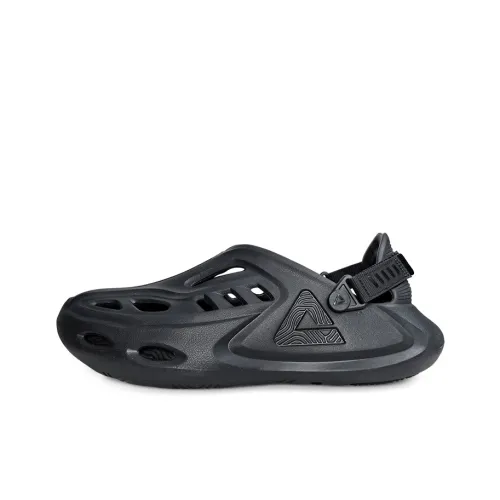 PEAK Pole Hole Shoes Сабо Мужской Все Черный