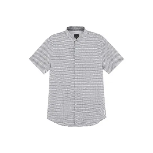 ARMANI EXCHANGEAE SS23 Рубашка Мужская Серого цвета