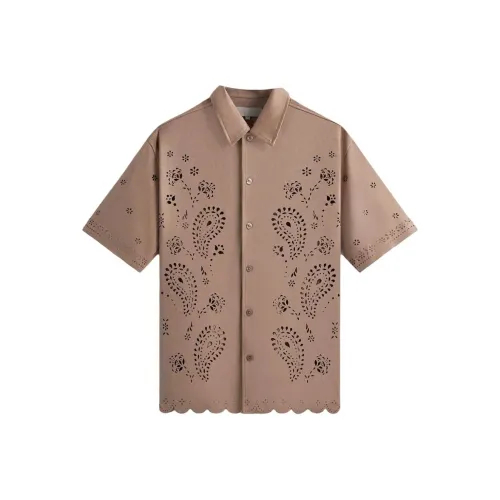 KITH SS24 Рубашка Унисекс Light Розовый