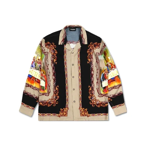 Pleasures Black Мужские Рубашки