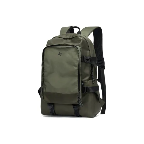 MOYYI Водонепроницаемая ткань рюкзак стандартный унисекс оливково-зеленый