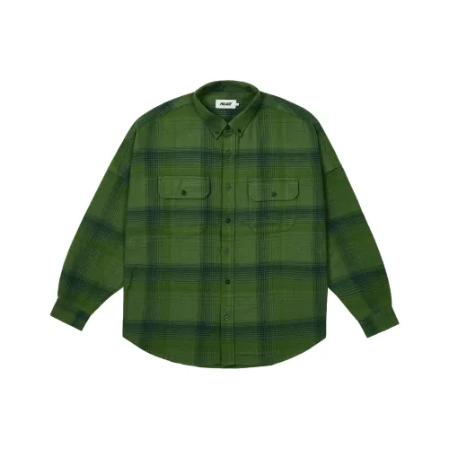 Дворцовый зеленый унисекс рубашки