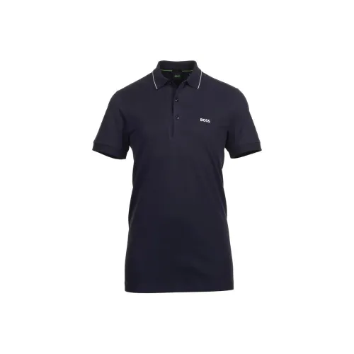Hugo Boss Поло Мужское Темно-синий